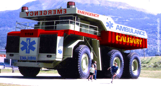 calgary ambulance reinforced
