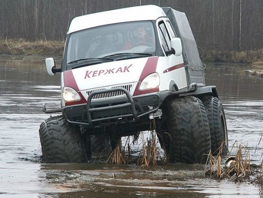 russian monster truck ambulance