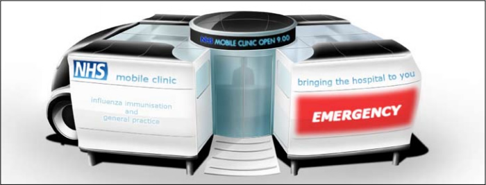 mobile ambulance treatment concept